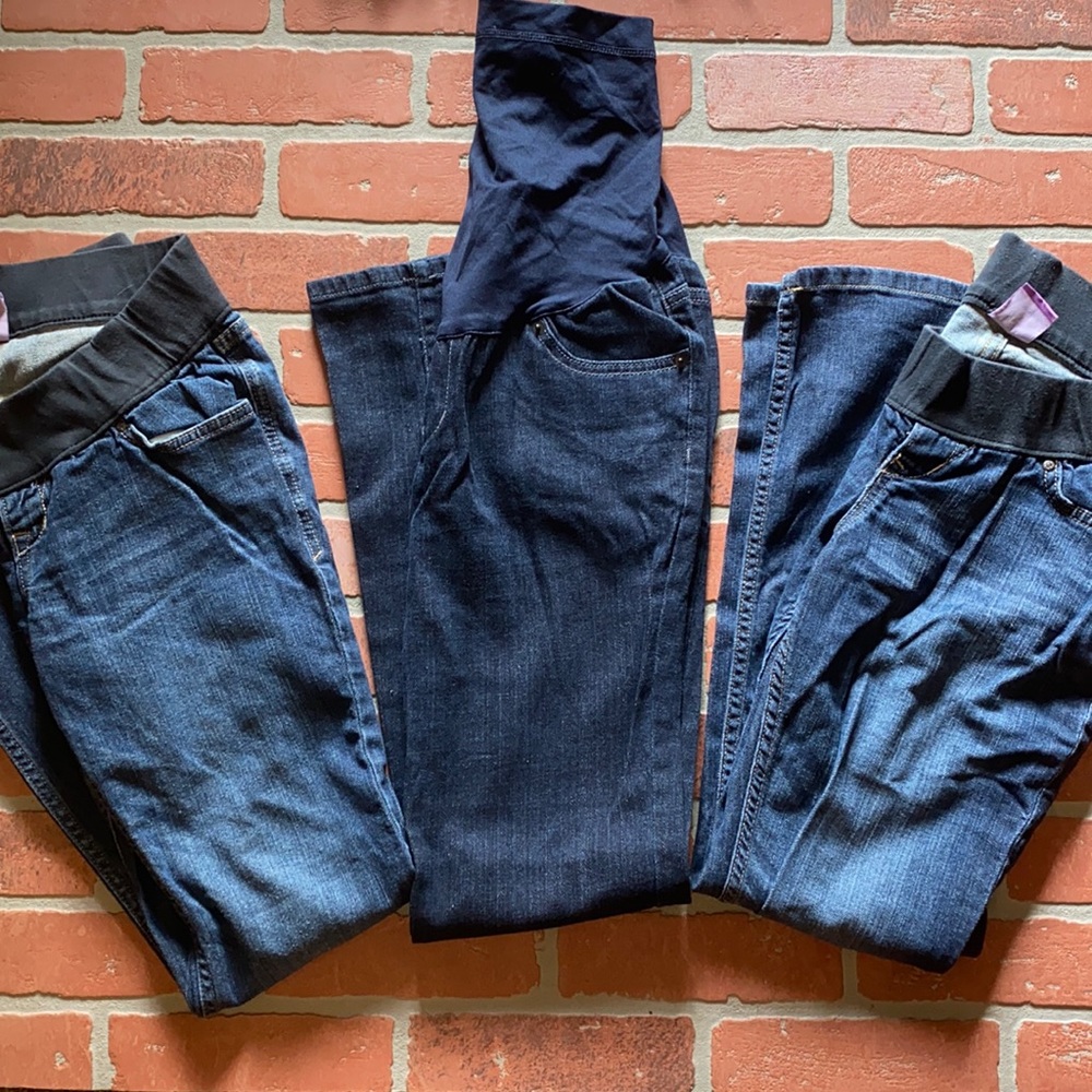 Maternity size 2 bootcut flare jeans bundle!!